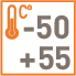 Температурный режим от -50 до +55