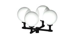 Светодиодные парковые светильники уличного освещения BRUM-S1-QUATTRO-40