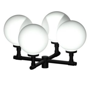 Светодиодные парковые светильники уличного освещения BRUM-S1-QUATTRO-40