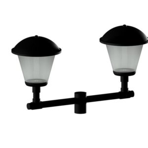 Светодиодные парковые светильники уличного освещения BRUM-S2-DUO-80