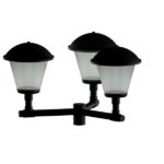 Светодиодные парковые светильники уличного освещения BRUM-S2-TRIO-90