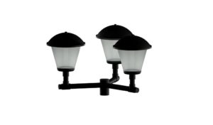 Светодиодные парковые светильники уличного освещения BRUM-S2-TRIO-90